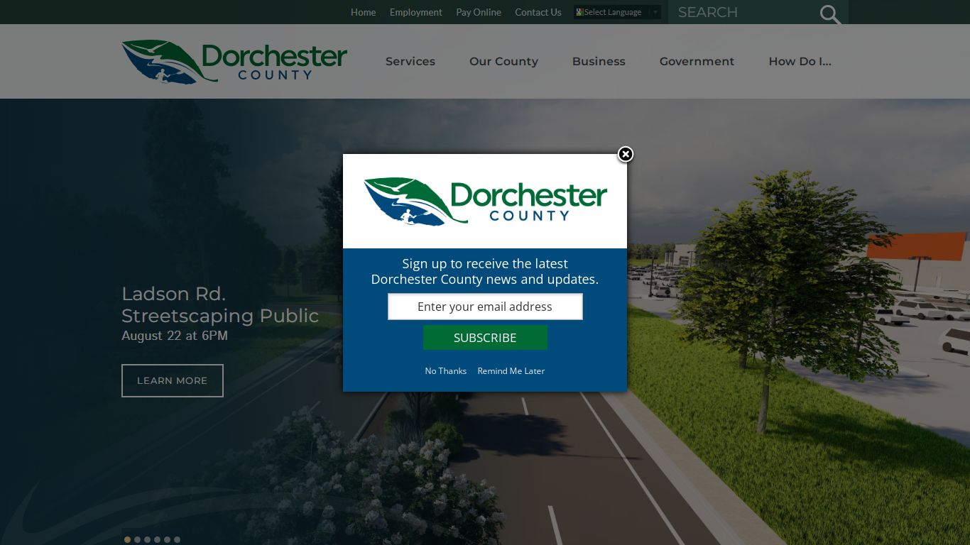 Dorchester County, SC website | Home